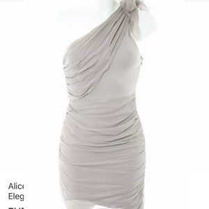 Alice + Olivia Silk Dress
